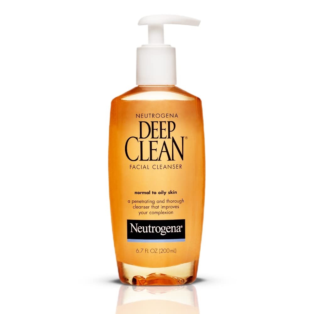 Neutrogena Deep Clean Facial Cleanser 6.7 fl oz Normal to Oily Skin NWT